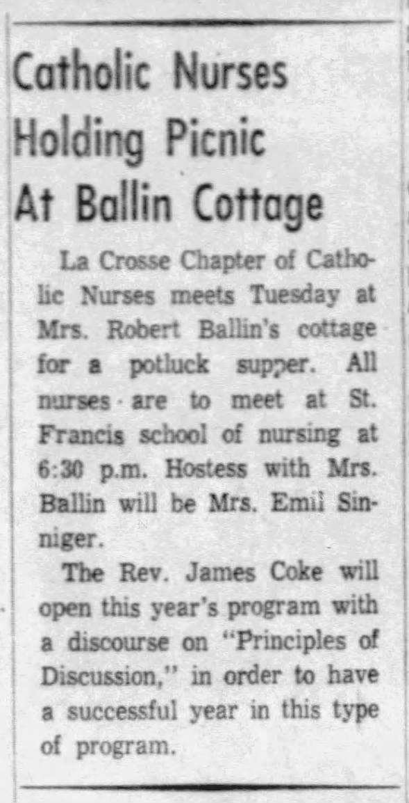 Nursing picnic at Ballin cottage